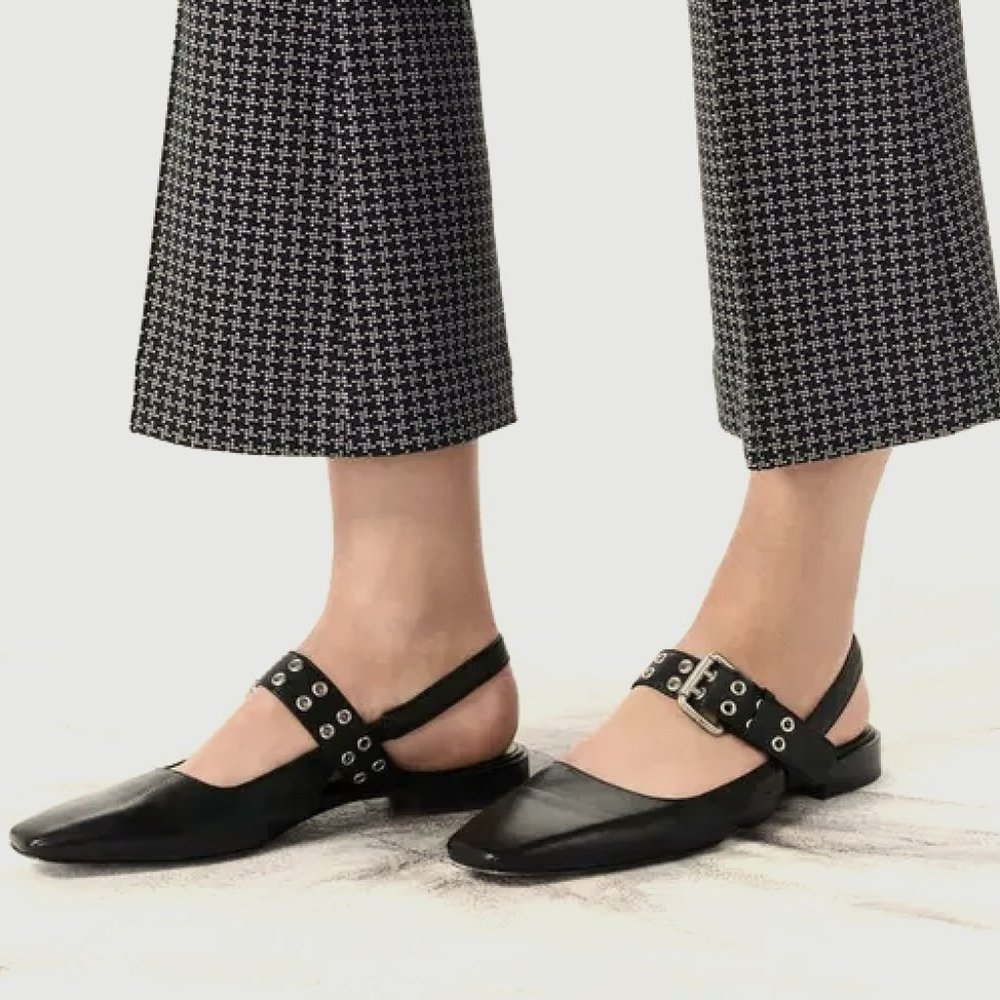 Rag and Bone Astra Leather Slingback 8.5